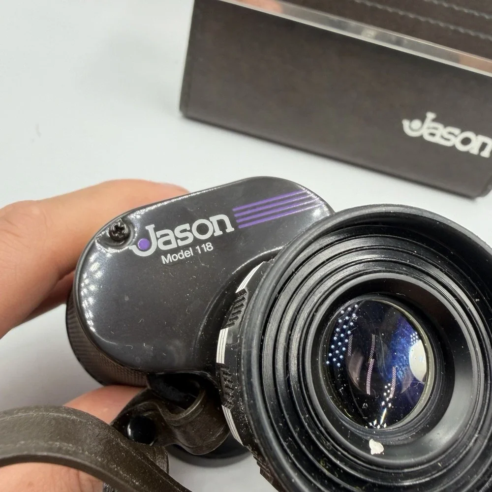 Jason Empire Binoculars Model No 118 Clipper 7x35 Extra Wide Angle Case
